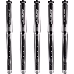 uni-ball UM-153S Gel Impact Broad Rollerball Pens - 1mm Nib, 0.6mm Line Width - Black Ink (8)