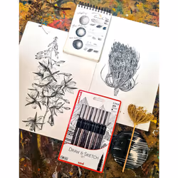 uni-ball PIN Fineliners, Black Fine Tipped Writing Pens, Water and Fade-Resistant Ink, Ideal for Architects, Sketching, Scrapbooking, Outlining, Art,