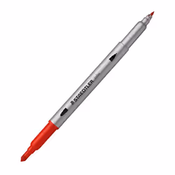 STAEDTLER 3200 TB36 Design Journey Double-Ended Fibre-Tip Pens with Thin & Wide Nibs - Assorted Colours (Pack of 36)