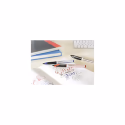 uni-ball UB-188-L Rollerball Pens. Premium 0.7mm Medium Nib for Super Smooth Handwriting. Writes Like a Fountain Pen. Fade and Water Resistant Liquid