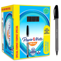 Paper Mate InkJoy 100ST Ballpoint Pens | Medium Point (1.0 mm) | Black | 100 Count