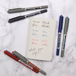 uni-ball UB-157 Eye Rollerball Pens. Premium Fine 0.7mm Ballpoint Tip for Super Smooth Handwriting, Drawing, Art, Crafts and Colouring. Fade and Water