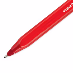 Paper Mate InkJoy 100ST Ballpoint Pens | Medium Point (1.0 mm) | Red | 50 Count