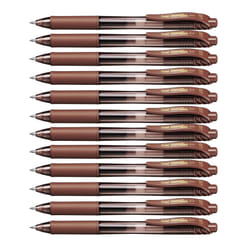 Pentel EnerGel X Brown - Pack of 12