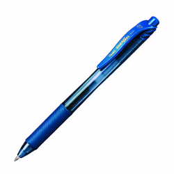 Pentel EnerGel X Retractable Gel Pen - Navy Blue Ink - Pack of 12