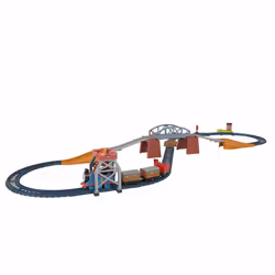 Fisher-Price Thomas & Friends 3-in-1 Package Pickup Train Set with motorized Thomas for preschoolers ages 3 years and older, HGX64