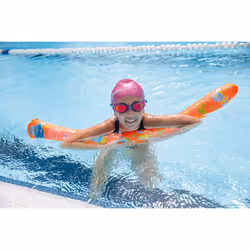 Zoggs Unisex-Youth Zoggy Inflatable Noodle, Orange, 115 cm