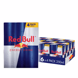 Red Bull Energy Drink 250 ml x4 (Pack of 6)