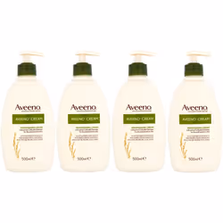 Aveeno Moisturising Cream 500ml - Pack of 4