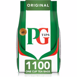 PG Tips Black Tea Bags, 1100 Count, Pack of 2