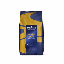Lavazza Gold Selection Coffee Beans, 2-Pack, 1 kg Each - Medium Roast, Fine Arabica and Robusta Blend