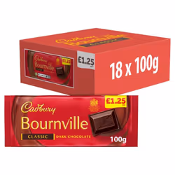 Cadbury Bournville Classic 100g x18 Bars