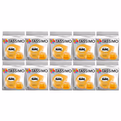 Tassimo Cafe HAG Crema Decaffeinated Coffee 16 pods - 10 Pack (160 Servings)