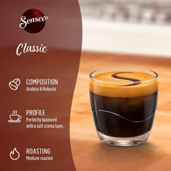 10 x Packs of Senseo Regular Coffee Capsules (48 Capsules)