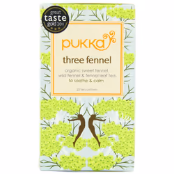 - Pukka Herbs - Three Fennel Tea | 20 sachet | 12 PACK BUNDLE - 12 PACK
