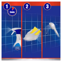 Viakal Regular Treatment Against Limescale Spray 500 ml (Pack of 10)