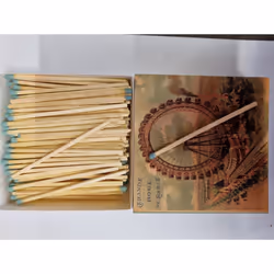 Extra Large Safety Matches - Match Sticks  4 Inch Long - 10cm Paris