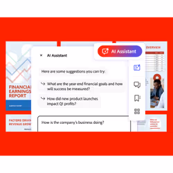 Adobe AI Assistant For Acrobat 1 license(s) Electronic Software Download (ESD) 1 year(s)