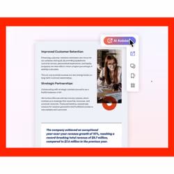 Adobe AI Assistant For Acrobat 1 license(s) Electronic Software Download (ESD) 1 year(s)