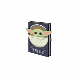 Star Wars The Mandalorian Premium Notebook I'm All Ears Baby Yoda The Child