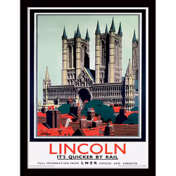 Pyramid International FP12548P, 1 pc(s), National Railway Museum, Rectangle