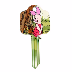 Disney Winnie The Pooh - Piglet Universal UL2 6-Pin Cylinder Key Blank