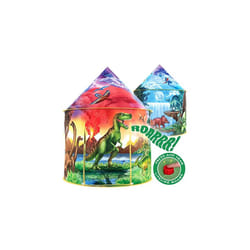 W&O Dinosaur Discovery Play Tent with Roar Button, an Extraordinary Dinosaur Toys for Boys & Girls, Pop Up Tents for Kids, Indoor & Outdoor Kids