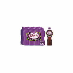 Ribena Blackcurrant Juice Drink 500ml - Multipack of 12 | Real Fruit | Rich In Vitamin C | No Artificial Colours or flavous | ...