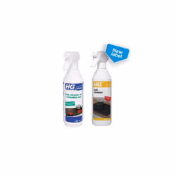 HG Hob Cleaner for Everyday Use, Induction Stove, Metal Ring, Glass & Ceramic Safe - 500ml Spray (109050106) & Bathroom Cleaner All Surfaces, Shower &