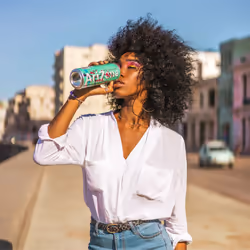 Arizona Green Iced Tea with Honey, Pack of 12 x 500ml Cans, Delicious Fruit Iced Tea Drink, No Artificial Colours, No Artificial Preservatives