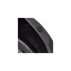 Addis Rectangular Washing Up Bowl, Soft Black, 9.5 Litre