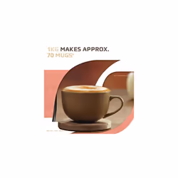 Nescafe Gold Cappuccino Unsweetened Taste Instant Coffee Tin 1 kg