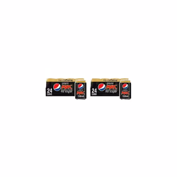 Pepsi Max 24pk x 330ml No Caffeine (Pack of 2)