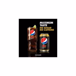 Pepsi Max 24pk x 330ml No Caffeine (Pack of 2)