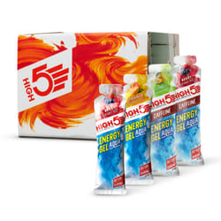 HIGH5 Energy Gel Aqua - Quick Release Sports Gels to Power Muscles for Top Performance - Natural Fruit Juice & No Caffeine - On The Go Energy Boost