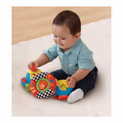 VTech 192503 Toot Toot Drivers Baby Driver, Interactive Pushchair Toy, Role-Play Toy with Sounds and Music, Suitable for Aged 3 - 24 Months, 21.0