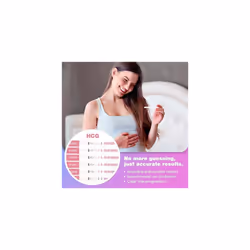 Easy@Home 50 x Ovulation Test Strips and 20 x Pregnancy Test Strips - Fertility Test Kit, Powered by Premom Ovulation Predictor iOS and Android App
