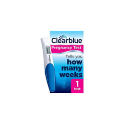Clearblue Pregnancy Test - Digital with Weeks Indicator, The Only Test That Tells You How Many Weeks, 1 Digital Test