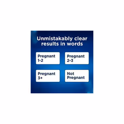 Clearblue Pregnancy Test - Digital with Weeks Indicator, The Only Test That Tells You How Many Weeks, 1 Digital Test