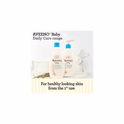 Aveeno Baby, Daily Care Set, Hair and Body Wash Plus Moisturising Lotion, for Sensitive Skin, 250 ml
