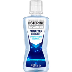 Listerine Advanced Nightly Reset Mouthwash 400 ml