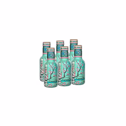 Arizona Original Green Tea with Honey, 6 x 500ml PET Bottles, Delicious Iced Tea Drink, No Artificial Flavours, No Artificial ...