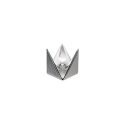 Alessi AGO01 Roost Egg Cup Aluminium Mirror Polished, Silver, 4.5 x 4.5 x 4.5 cm