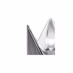 Alessi AGO01 Roost Egg Cup Aluminium Mirror Polished, Silver, 4.5 x 4.5 x 4.5 cm