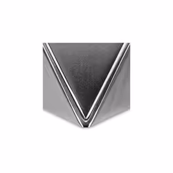 Alessi AGO01 Roost Egg Cup Aluminium Mirror Polished, Silver, 4.5 x 4.5 x 4.5 cm