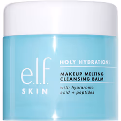 e.l.f. Holy Hydration! Makeup Melting Cleansing Balm, Face Cleanser & Makeup Remover, Infused with Hyaluronic Acid to Hydrate ...