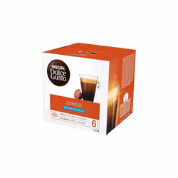 NESCAFE Dolce Gusto Lungo Decaf Coffee Pods  total of 48 Coffee Capsules Decaffeinated Coffee (3 Packs)