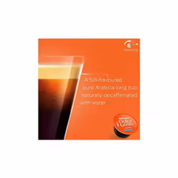 NESCAFE Dolce Gusto Lungo Decaf Coffee Pods  total of 48 Coffee Capsules Decaffeinated Coffee (3 Packs)