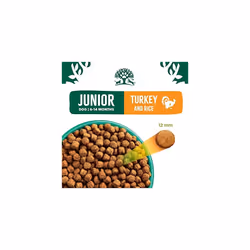 James Wellbeloved Junior Turkey & Rice 2 kg Bag, Hypoallergenic Dry Dog Food