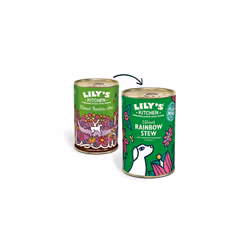Lily's Kitchen Dog Vegan, Vibrant Rainbow Stew, case of 6 x 400g